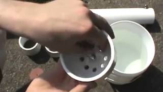 Improvised PVC Well Bucket