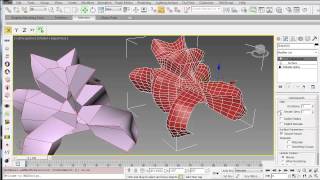 3ds Max: Using Line Networks with the Surface Modifier vs. Edit Polys with Turbosmooth