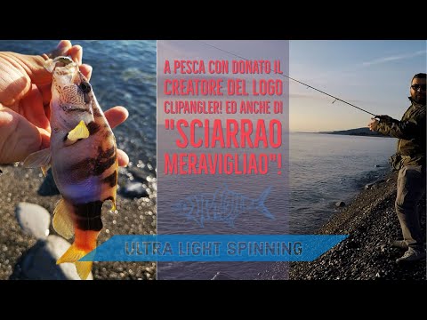 SCIARRAO MERAVIGLIAO! Ultralight Spinning protagonista il coloratissimo sciarrano - clipangler