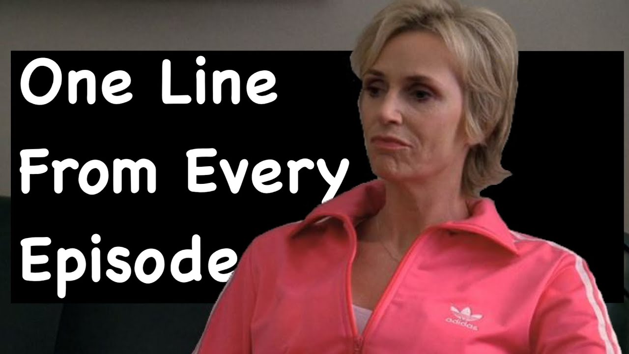 One Line From Every Episode Of Glee