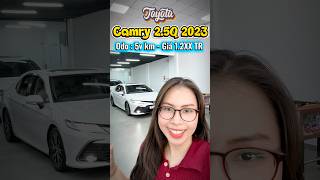Toyota Camry 2.5Q 2023, odo 5v, giá 1.2xx #kimnganxeluot #xeluot #toyotacamry #toyotacamry2023