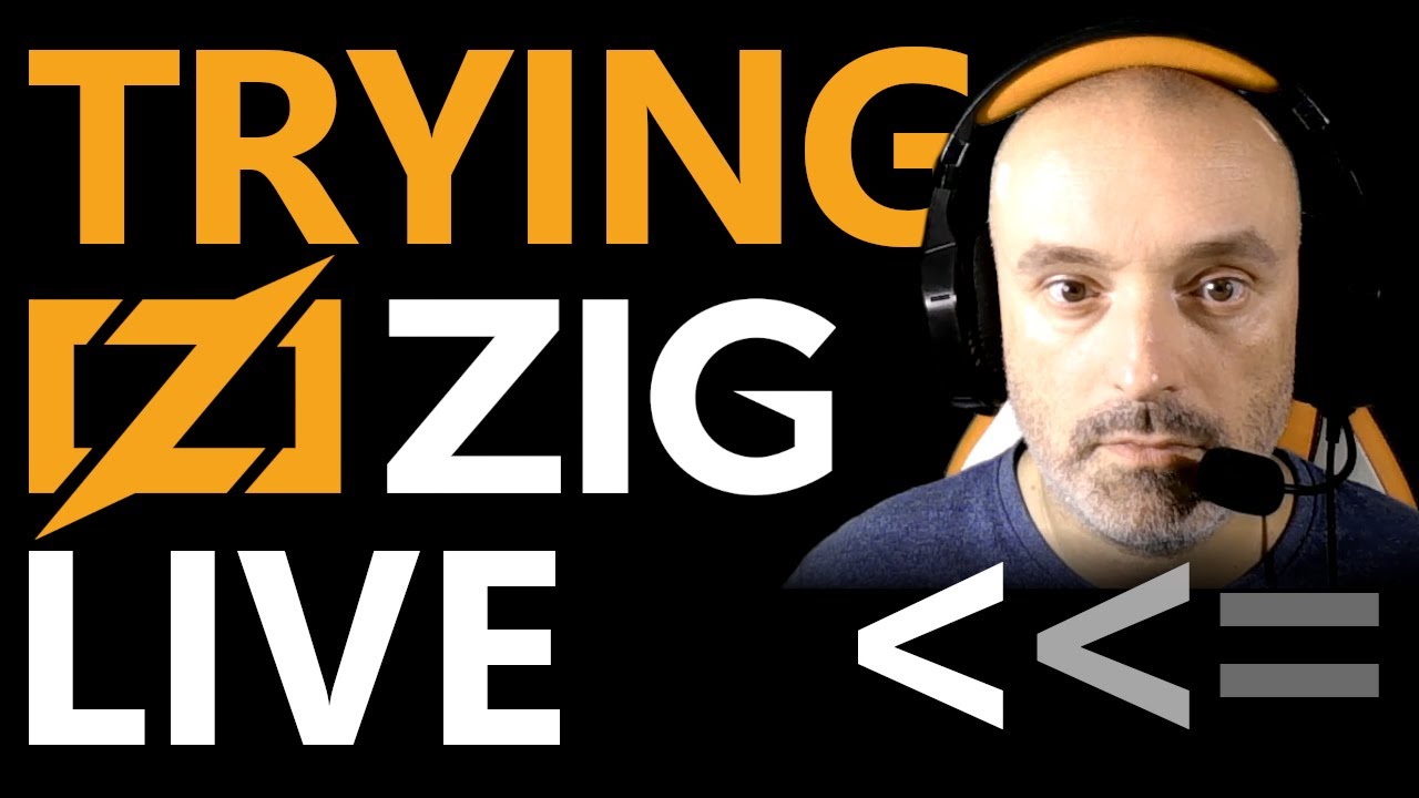 Trying Zig Live - YouTube