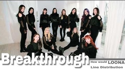 How would LOONA sing Breakthrough (TWICE) | Line Distribution