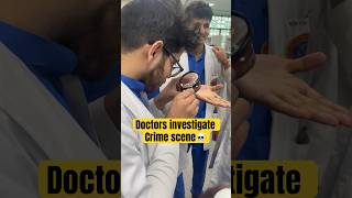 Doctors Investigate Crime Scene With Police   Forensic Medicine  aiims mbbs crime forensic