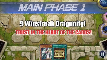 Dragunity of Destiny - 9 Winstreak Ranked! - Yu-Gi-Oh Master Duel | VS Utopia