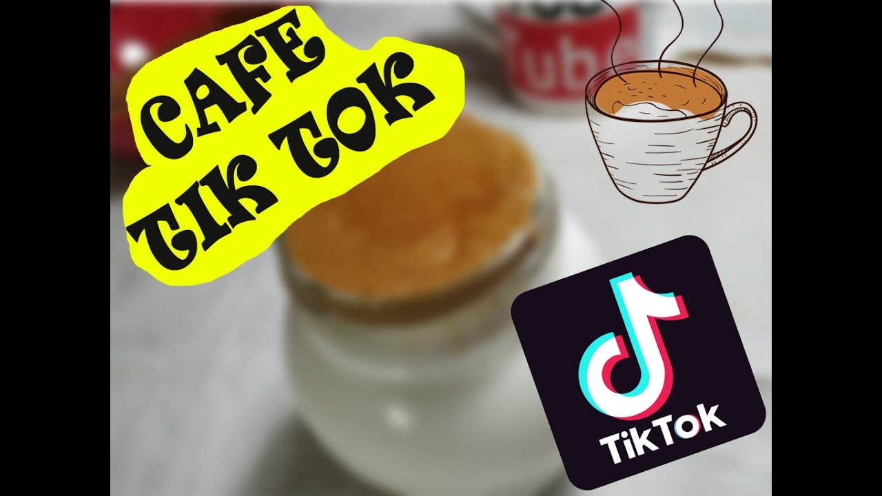 Como hacer café de TIKTOK sin batidora YouTube