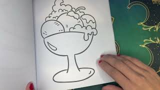 Details Flip through FOOD & FRUIT COLORING BOOK BOLD & EASY News