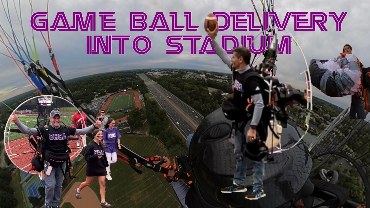 Game Ball Delivery into a Stadium YouTube