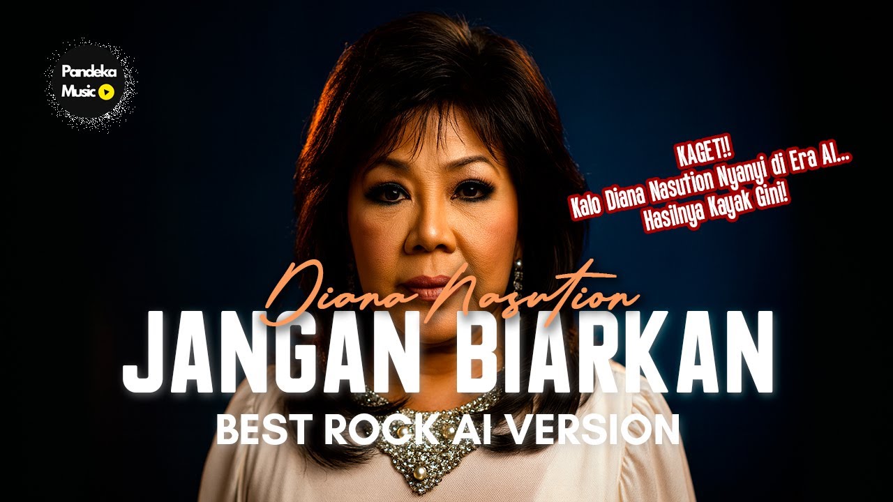 Lagu Nostalgia Jadi Rock AI? Versi Ini Bikin Merinding! | JANGAN BIARKAN – DIANA NASUTION