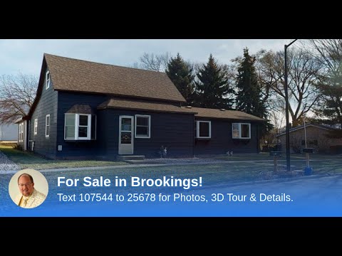 115 2nd Ave, S-Brookings, SD home video tour