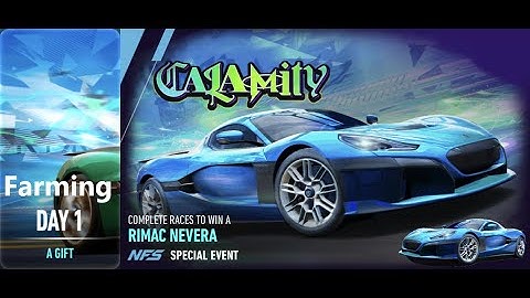 Rimac Nevera | Calamity | Need For Speed: No Limits | Day 1 farming