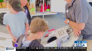 Students get hands on experience with potential careers