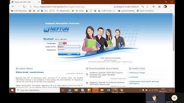 How to log into the Neptun system? - METU Guide