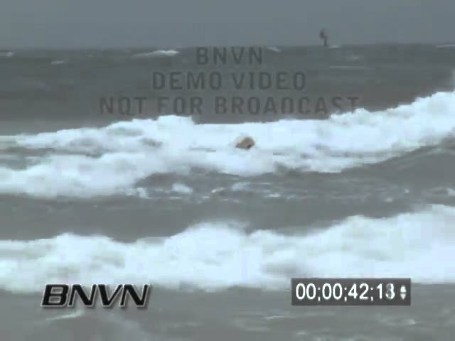 6/2/2007 Sarasota, FL Siesta Key - Tropical Storm Barry Video