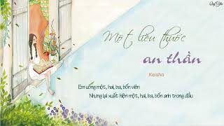 Video thumbnail of "Một Liều Thuốc An Thần - Keisha (QY Lyrics)"