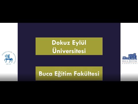 Dokuz Eylül Üniversitesi Buca Eğitim Fakültesi Tanıtım Videosu