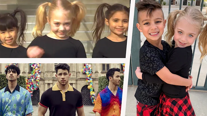 Jonas Brothers loved Everleigh & dance partner Diesel's dance battle video with Ava to Sucker! - DayDayNews