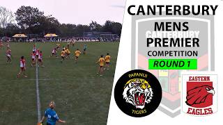 Canterbury Rugby League - PREMIER Men's - R1 - Eastern Eagles vs Papanui Tigers