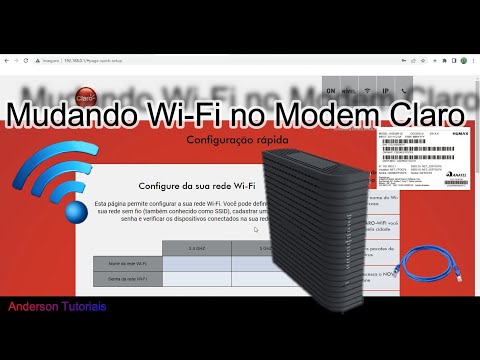 Como Mudar Senha Wi-Fi Claro Net Modem Humax Pelo PC/Celular