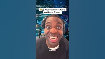 What Do GAME SHOW Production Assistants Really Do?