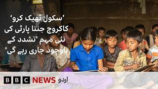 Fix Our Schools: Cockroach Janta Party vows to continue campaign despite violence - BBC URDU screenshot 2