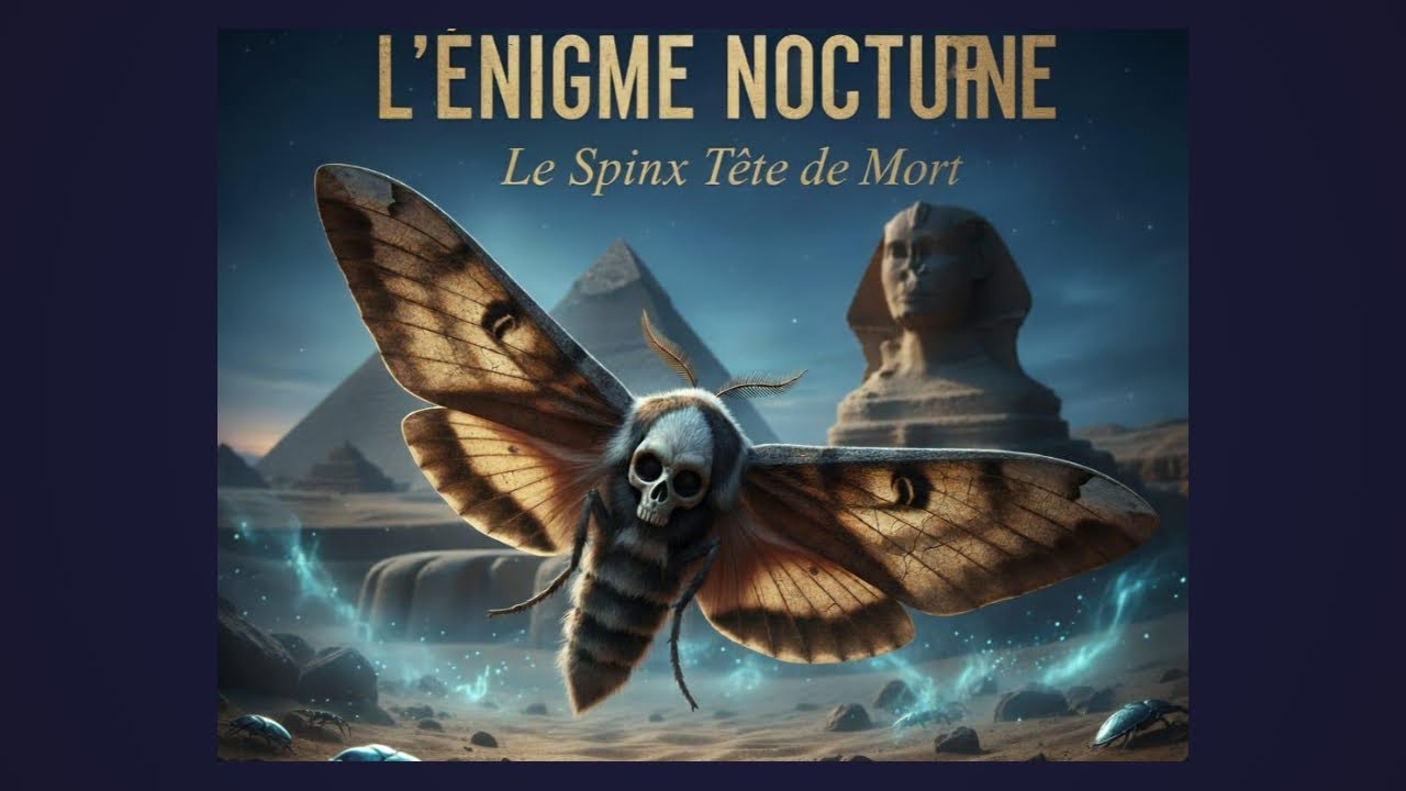 « Le Sphinx Tête de Mort : Le Papillon le Plus Mystérieux du Monde »