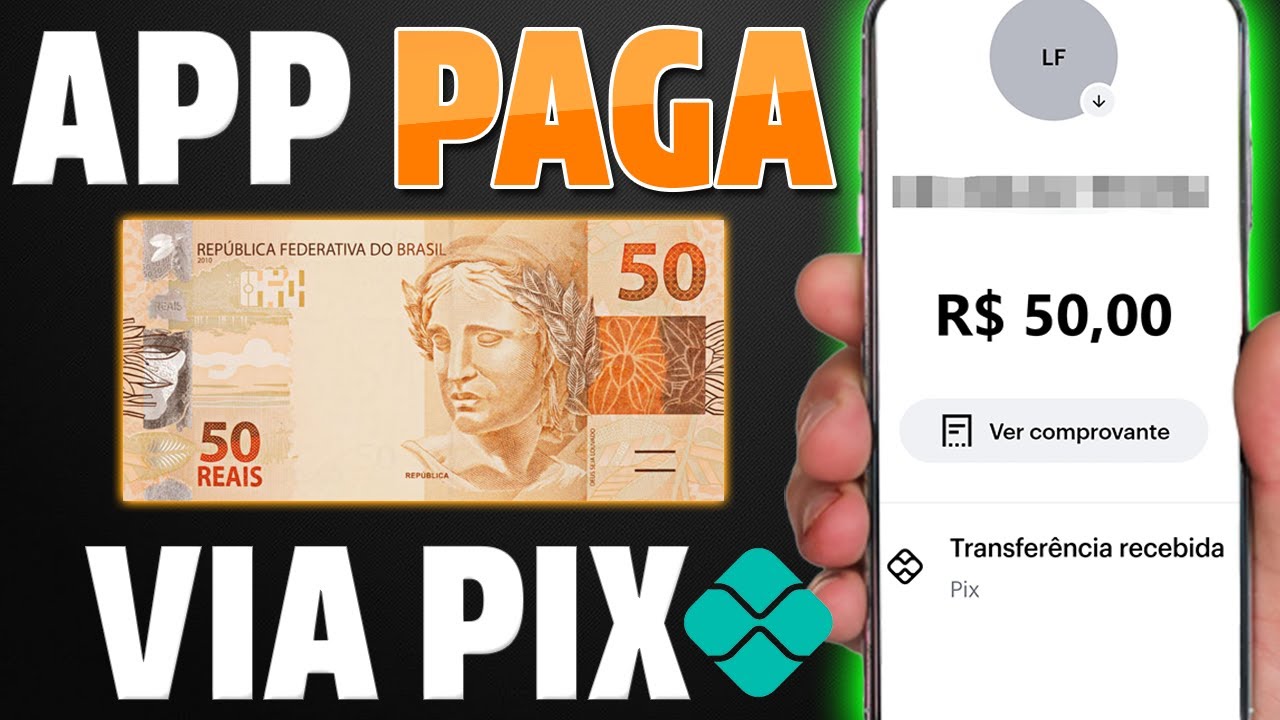 [PAGANDO] GANHE R$ 50,00 VIA PIX E SAQUE NA HORA! App Pagando no Pix 2022(Renda Extra na Internet)