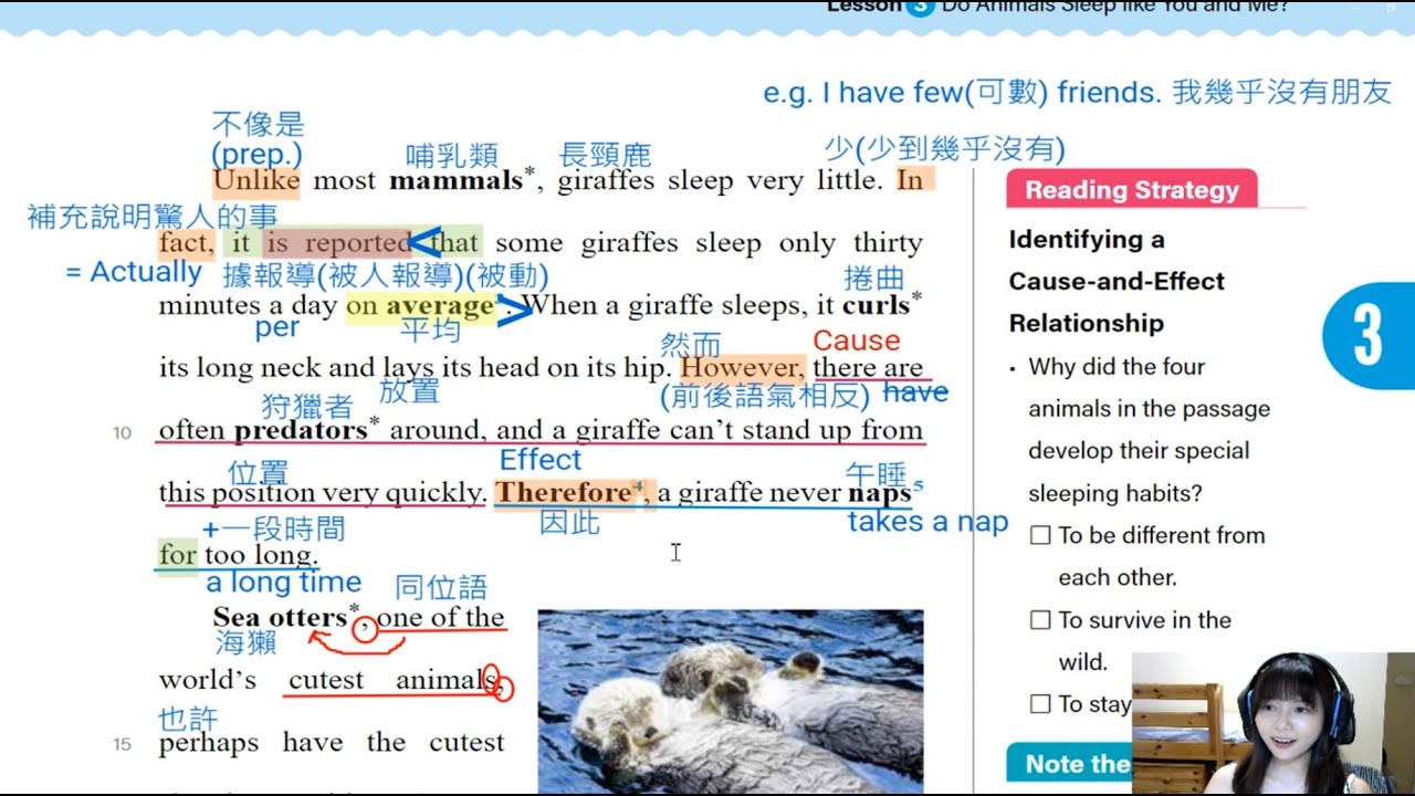 龍騰Book 1 Lesson 3 Reading Notes - YouTube