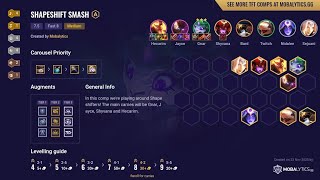 TFT | Set 7.5 Uncharted Realms - Shapeshift Smash (Mobalytics)