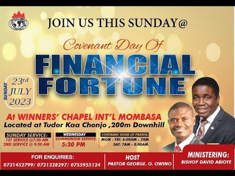 2ND SERVICE: UNVEILING THE BREAKTHROUGH POWER OF LOVE I WCI MOMBASA ...