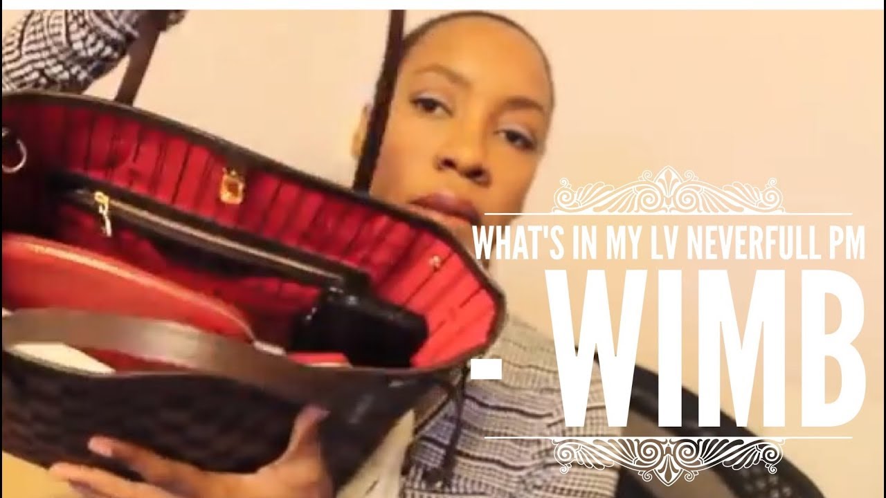 What's in my LV Neverfull PM Tote Bag WIMB 