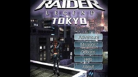 Lara Croft - Tomb  Raider Legend Tokyo GSM Java Mobile Phone Game