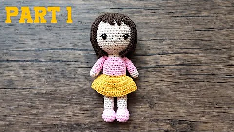 JANE | PART 1| HEAD, HAIR, ARMS | HOW TO CROCHET |...