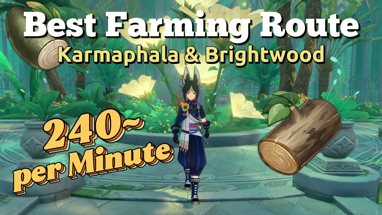 Karmaphala & Brightwood farming Location | Genshin Impact Guide