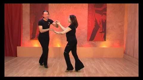 Salsa On2 (Mambo) Lesson 2 with Oliver Pineda and Luda Kroiter presented by LDTV