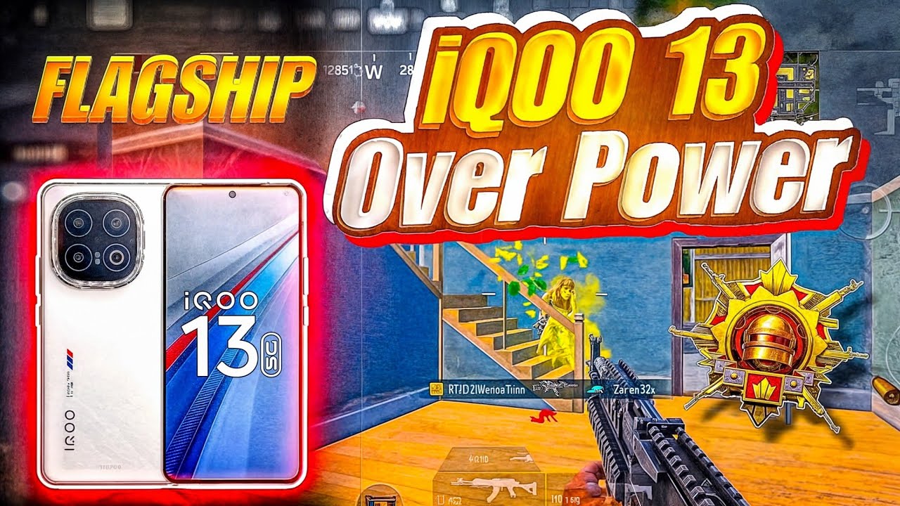 iQOO 13 BGMI TEST SMOOTH 120 FPS🔱🔥 GRAPHICS SETTINGS WITH FPS METER NEW ...