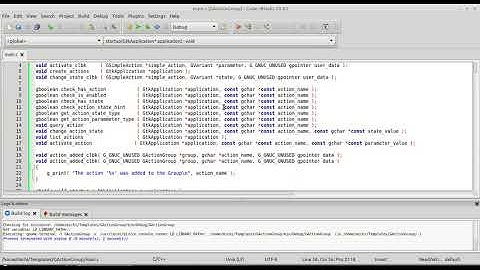 GTK   GActionGroup Tutorial08