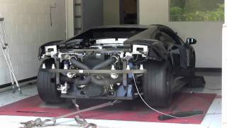 Twin Turbo Lamborghini Gallardo Superleggera Dyno - 1042RWHP