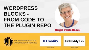 Getting Blocks from Code to Plugin Repo with Birgit Pauli-Haack