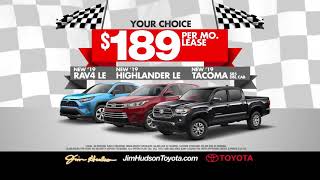 Jim Hudson 2000 Sales Race - Lease New Trucks and SUVs for $189/month!