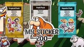 Unwrap a zoo! | My Sticker Zoo