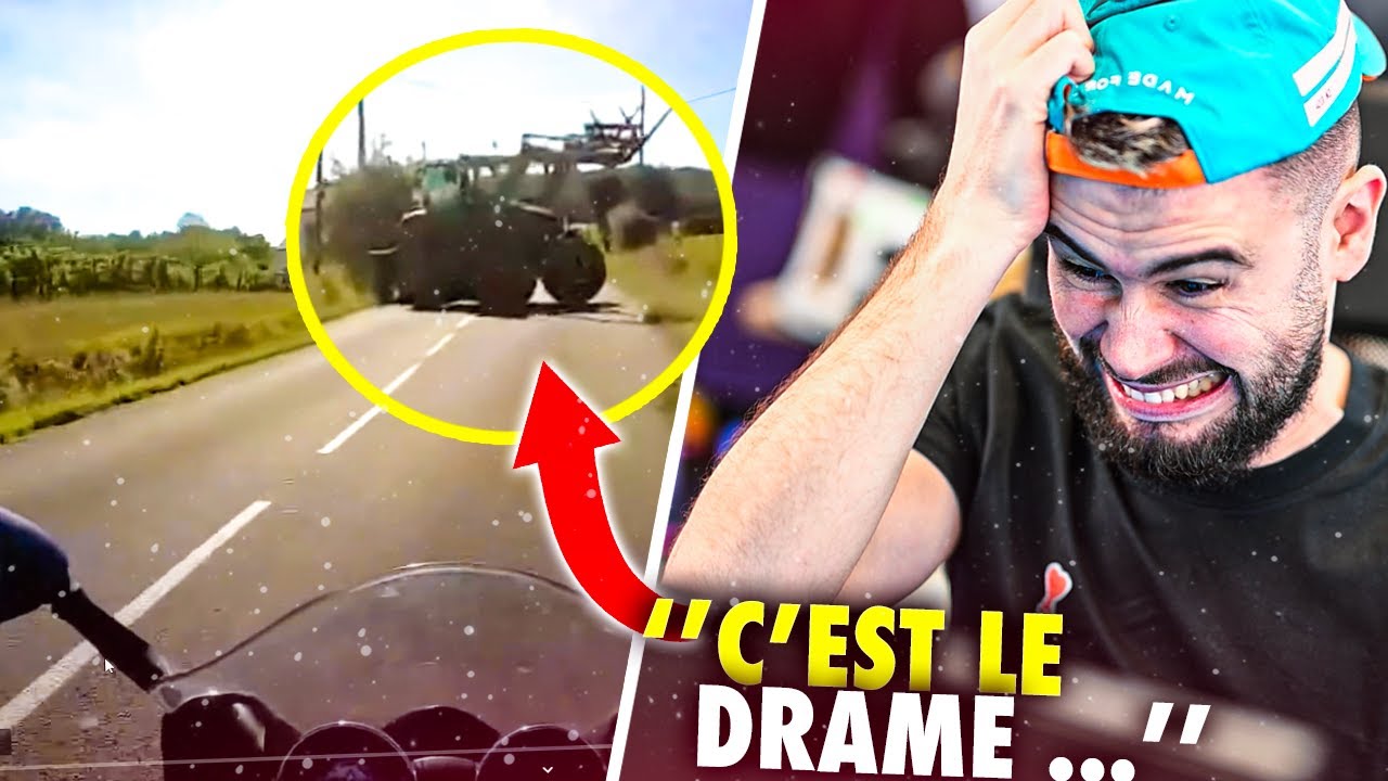 JE REAGIS A UN ACCIDENT DE MOTO !