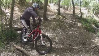 Trials bike riding! Poles wood ! Biffsmiff ! #gasgas #gopro #rider #dirtbike #hebo #apico #sherco