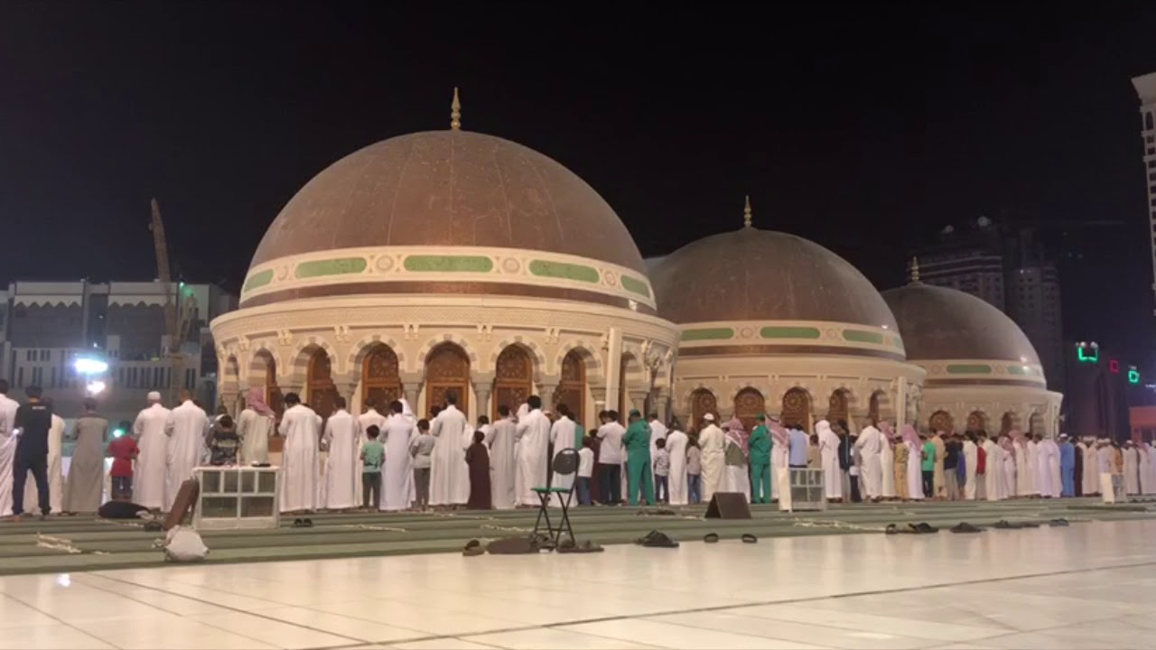 فجرية الشيخ بندر بليلة وتصوير من سطح الحرم المكي 11-11-1439هـ