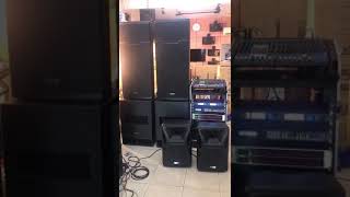 Paket sound system professional PLATINUM YAMAHA AUDERPRO