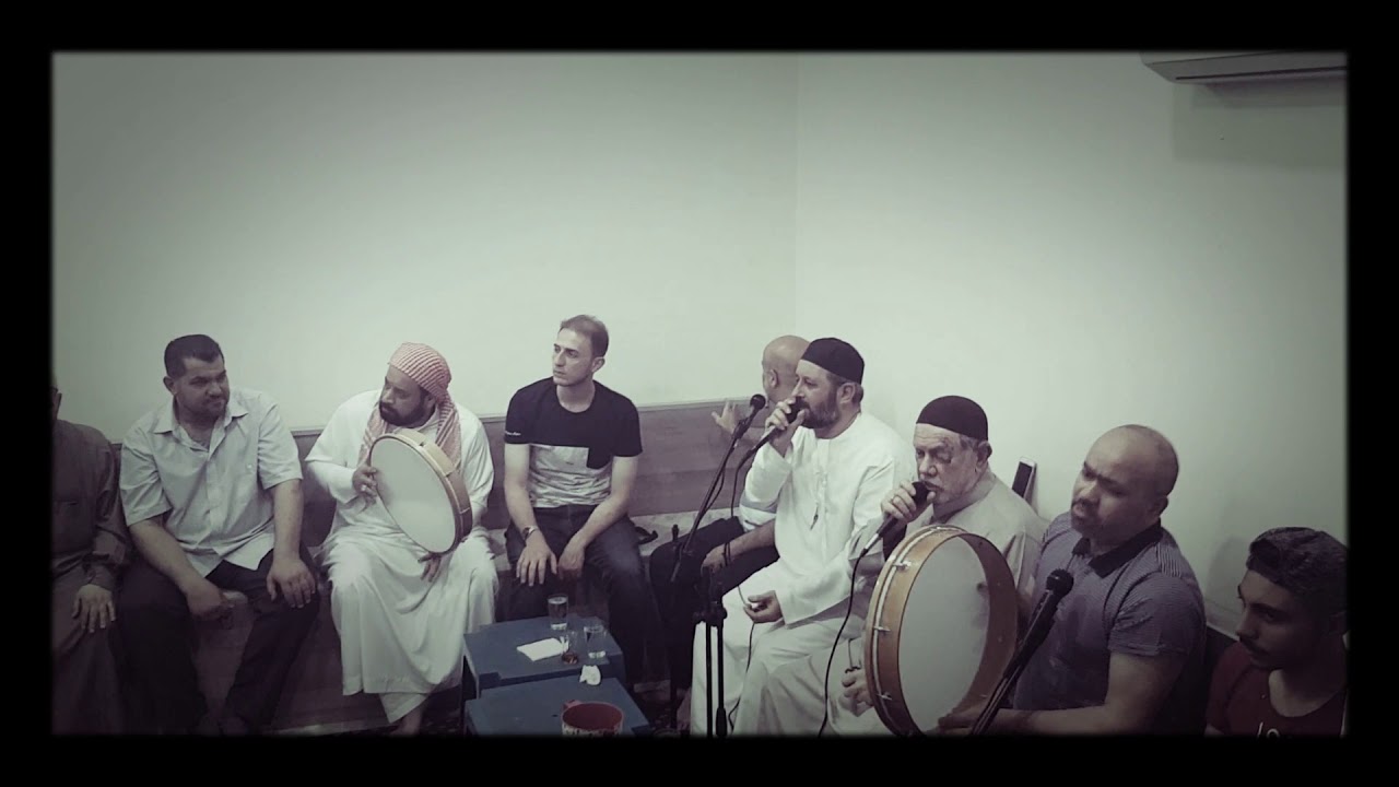 حضره ذكر بحضور ابن السيد مصطفى شيخ عبدالقادر شيخ صحن في تركيا اورفا بحضور المداح  عمار سراج الدين