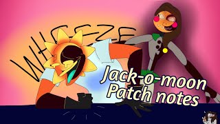 Jackomoon 'PATCH' notes (Solar reading)