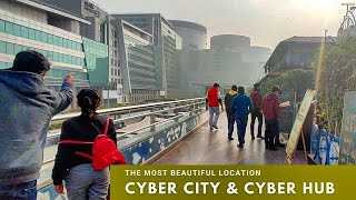 Cyber Hub & Cyber City Gurgaon | The Finest Place in Gurgaon | Millennium City - India