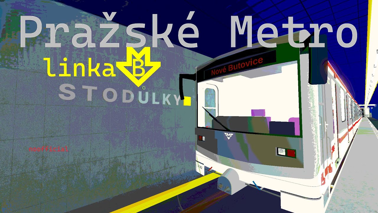 Pražské metro Linka B trailer