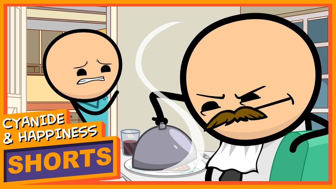 ⁣Cooking For The Boss - Cyanide & Happiness Shorts